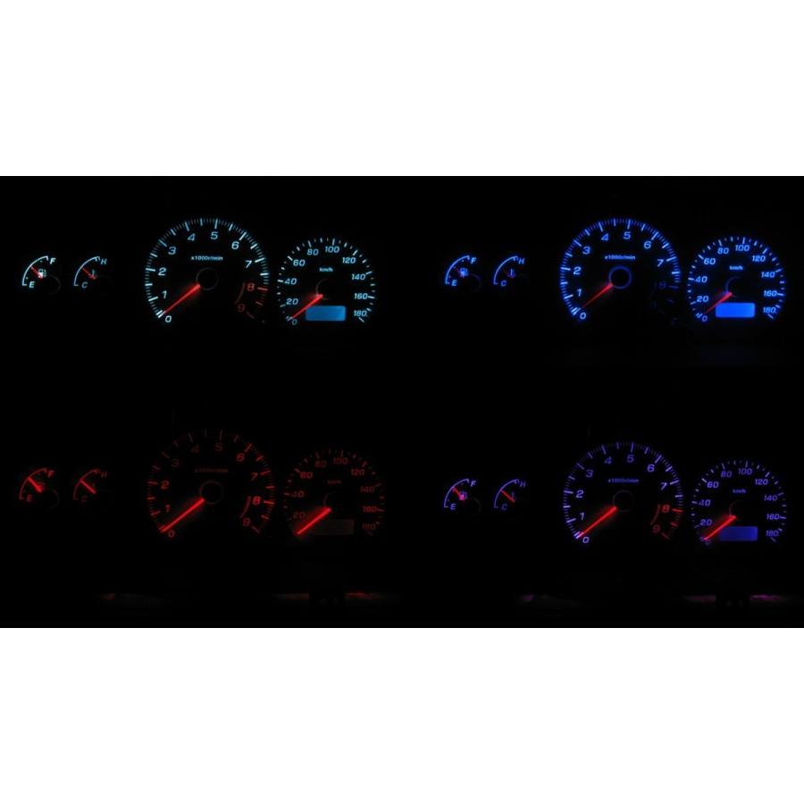 インプレッサ GC8 中期 LEDメーター照明セット！ | 