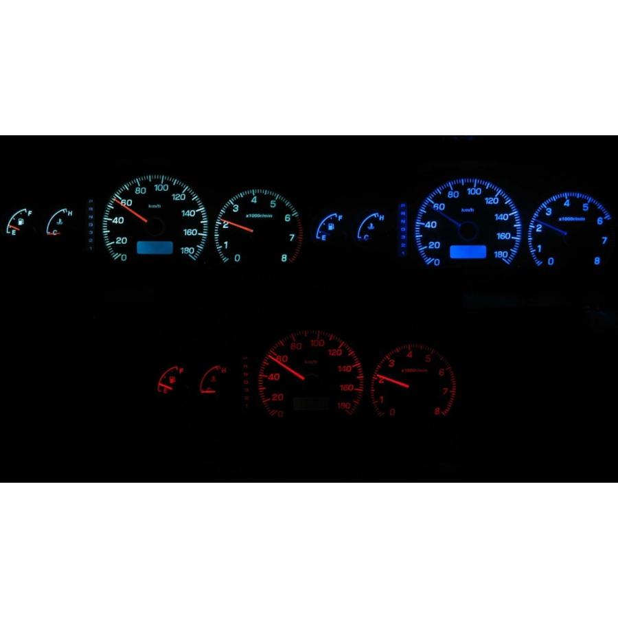 インプレッサ GC8 後期 LEDメーター照明セット！ | 