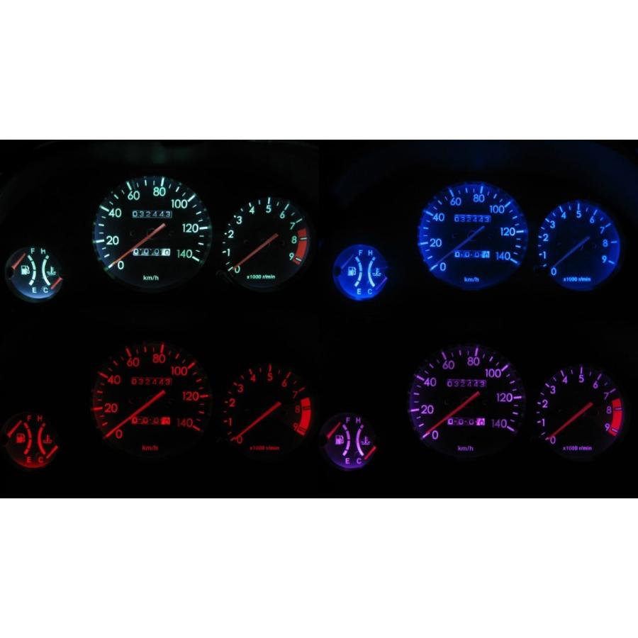 プレオ RA1/RA2 後期 LEDメーター照明セット！ タコ有りメーター用 | 