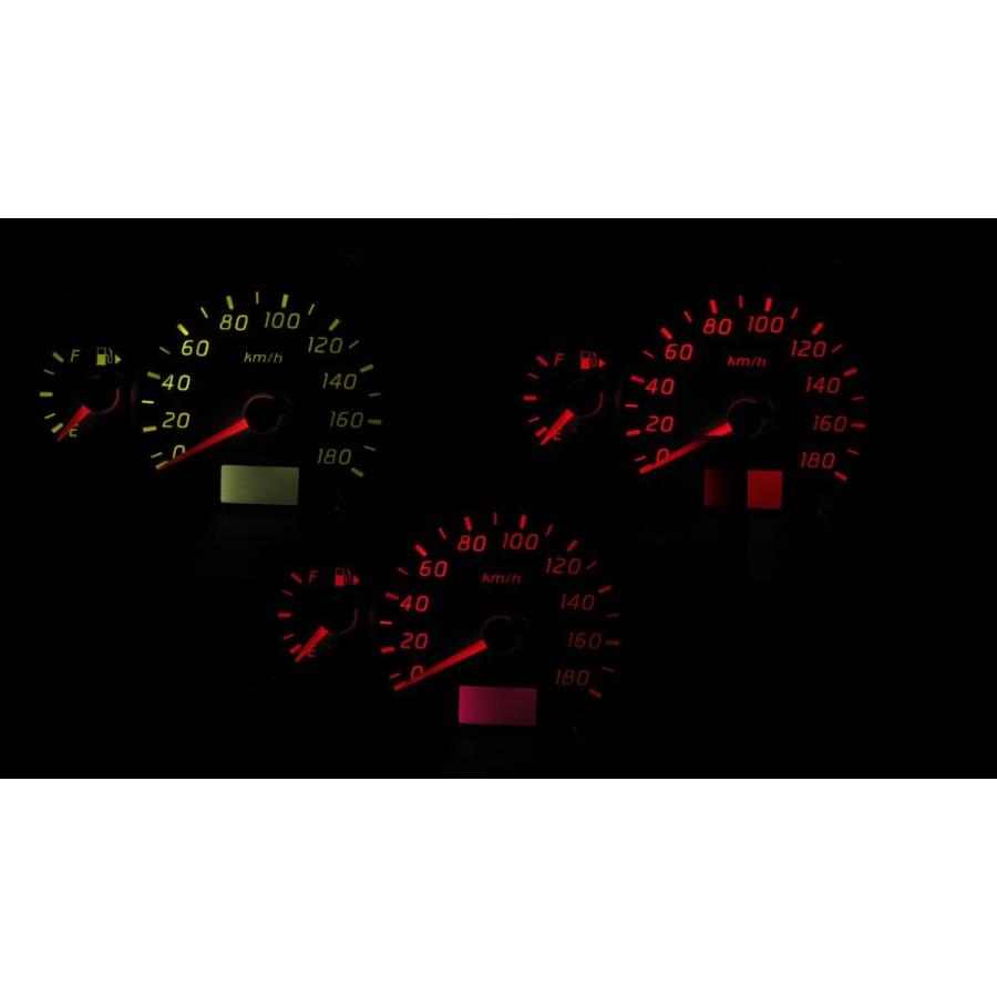 マーチ K12 前期中期  LEDメーター照明！タコ無しメーター用 | 日産