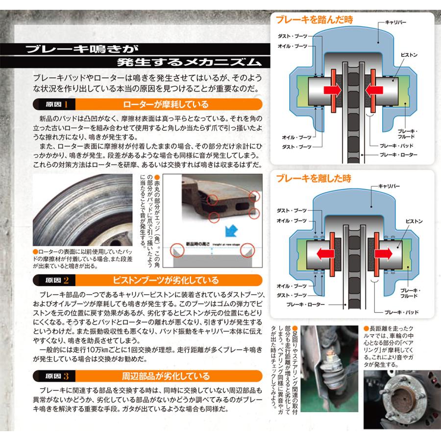 デイズ 13/06〜14/10 B21W NA ディクセル ブレーキ ディスクローター ブレーキパッド セット KS41304-2191｜cooljapan2｜08