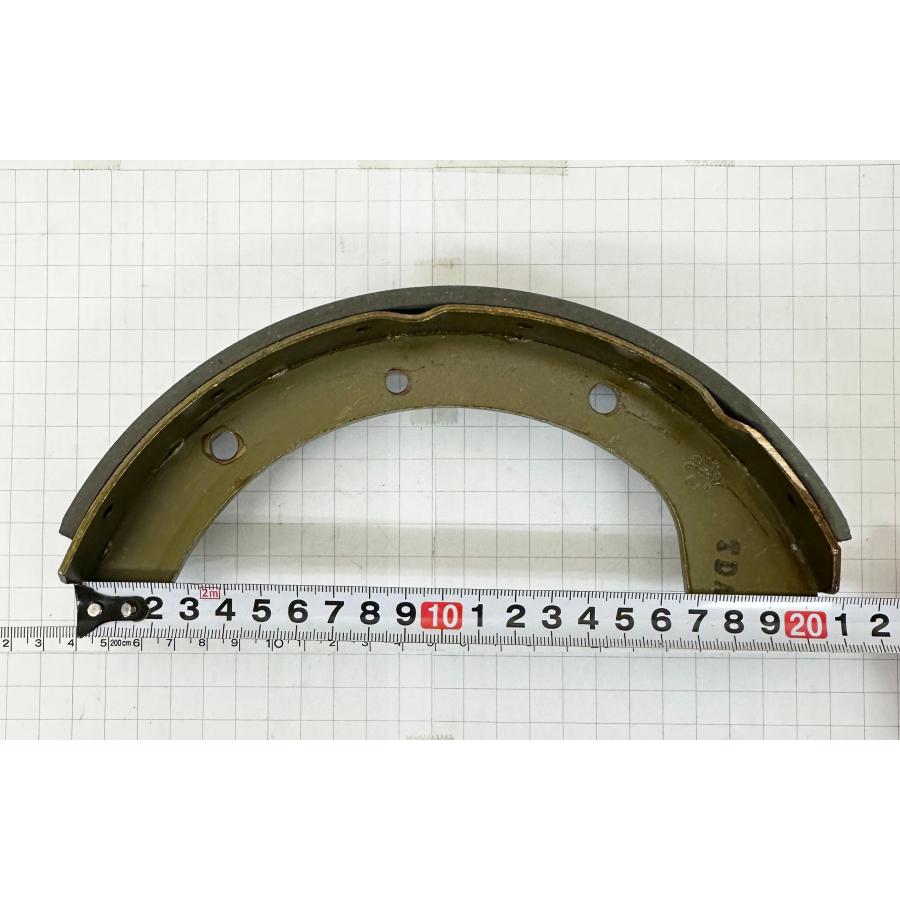 三菱 ジープ フロント用 2枚 ブレーキシュー J3RD J54 J56 J57