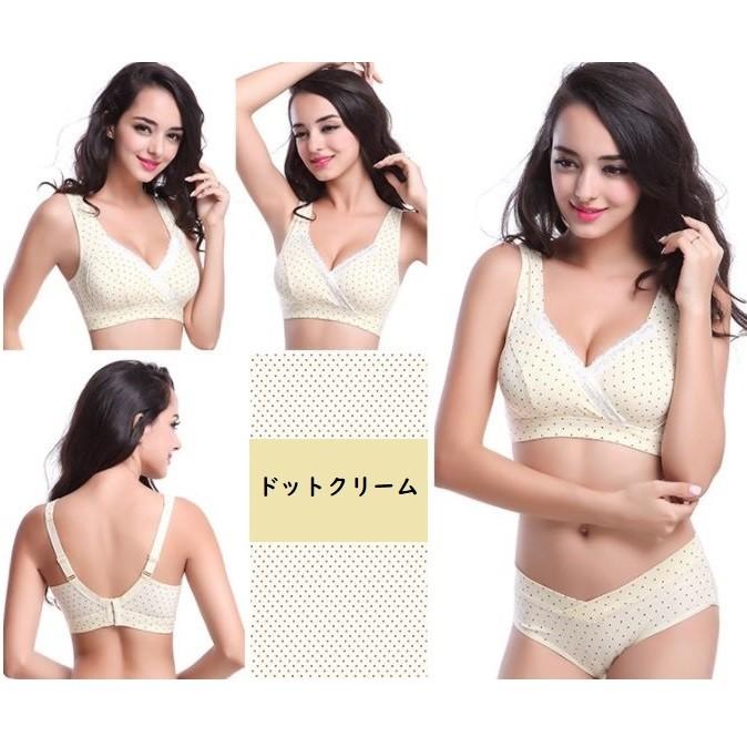 マタニティーブラ 授乳ブラ 授乳用 ハーフトップ 産前 産後 インナー 下着 妊婦 オープン｜coollife｜04