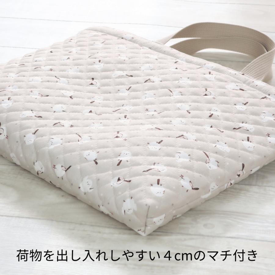 入園 入学 4点セット しまえなが ベージュ 女の子 キルティング