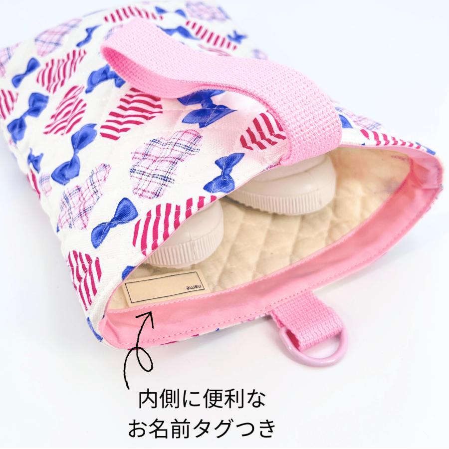 入園入学　4点セット　ハート　キルティング　レッスンバッグ　上靴入れ　女の子 入園 入学 4点セット ポッピングハート 女の子 キルティング