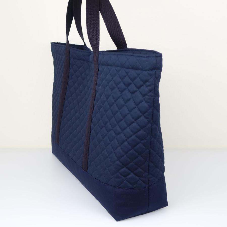 レッスンバッグ 大きめ マチ付き 無地 キルティング A4 B4 小学校