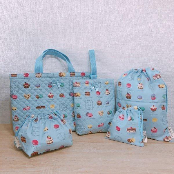 レッスンバッグ マカロン 水色 キルティング 女の子 かわいい おしゃれな手提げ B4 図書 図工 日本製 Bm 024 トレンドポート 通販 Yahoo ショッピング