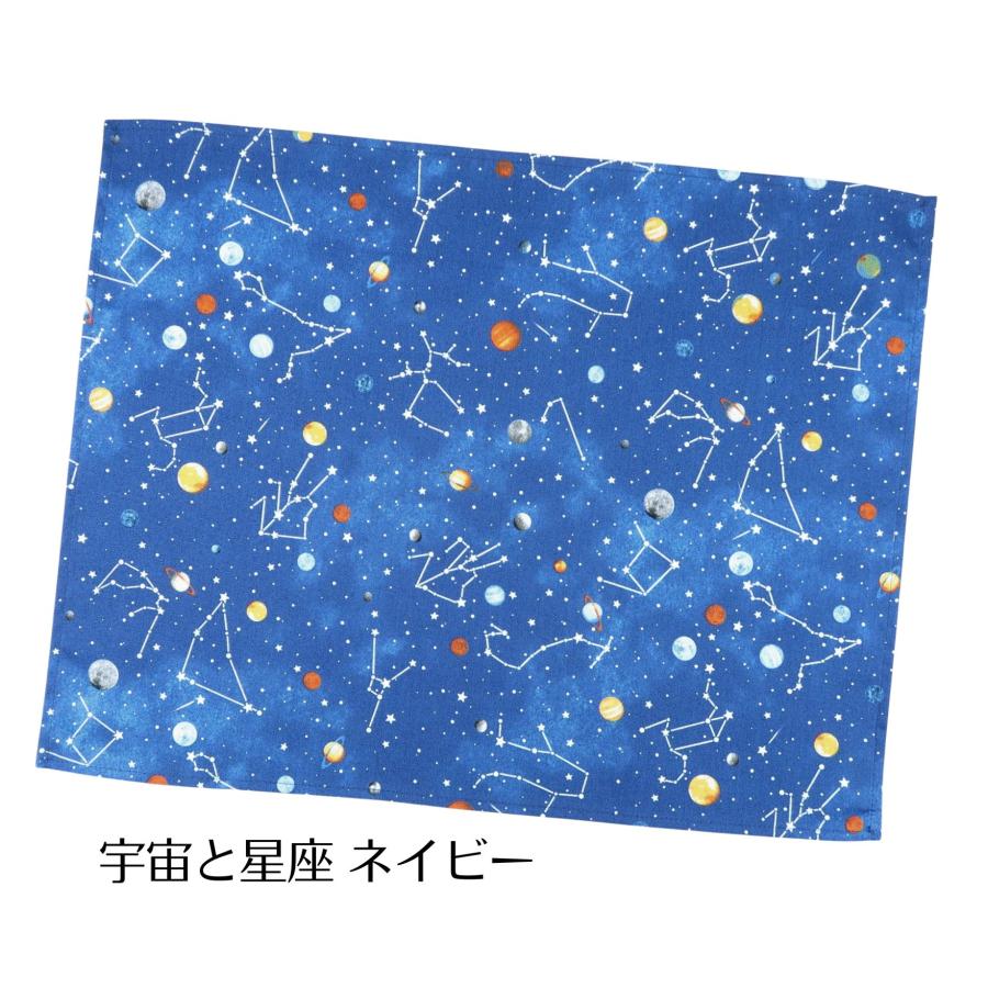 R2⭐︎ランチマット　40×50 ネームラベル付　４枚セット　恐竜　宇宙　昆虫 2024 ハンドメイド・手芸 R2⭐︎ランチマット 40×50 ネーム