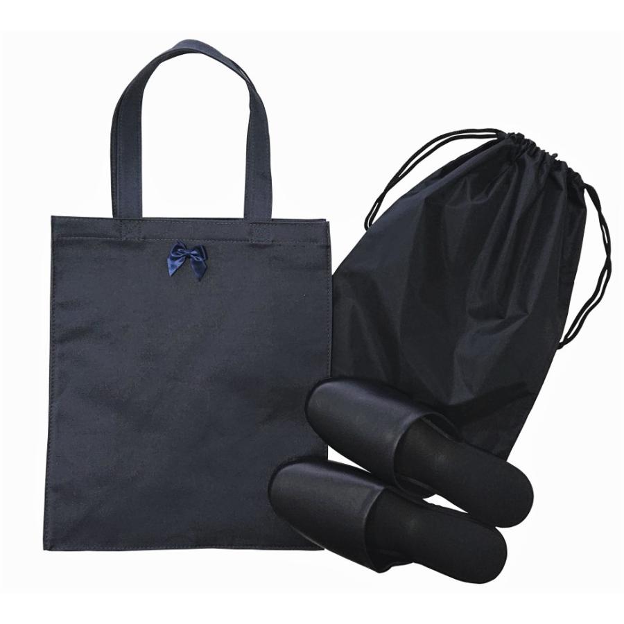 紺色サブバッグ スリッパ 巾着付 お受験 面接 説明会 セット レッスンバッグ ネイビー幼稚園 総学校 中学校 保護者様 習い事 B4 Nset 01 トレンドポート 通販 Yahoo ショッピング