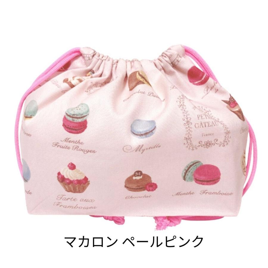 巾着袋 お弁当袋 おしゃれ 女の子 ユニコーン マカロン 給食袋 保育園