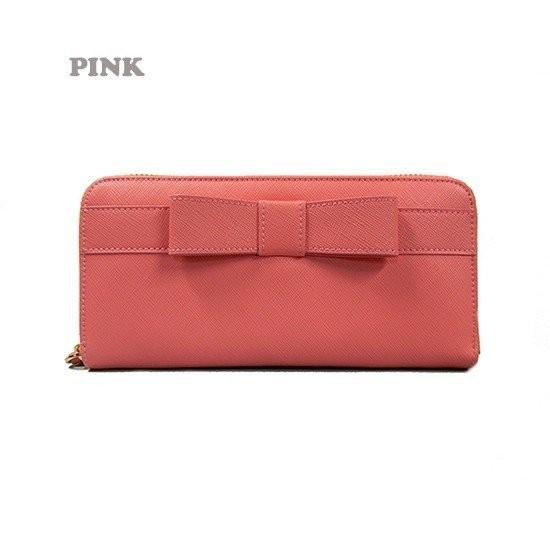 みーちゃん 長財布 リボン ブラック サフィアーノ A563 ラウンド みーちゃん 長財布 リボン ブラック サフィアーノ A563 ラウンド みー