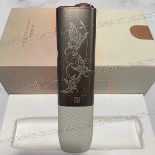 アゲハ蝶 デザイン iQOS アイコス イルマ i ワン ミネラ モデル 金 アゲハ蝶 加工 iQOS ILUMA i ONE アイコス イルマ ワン MINERA