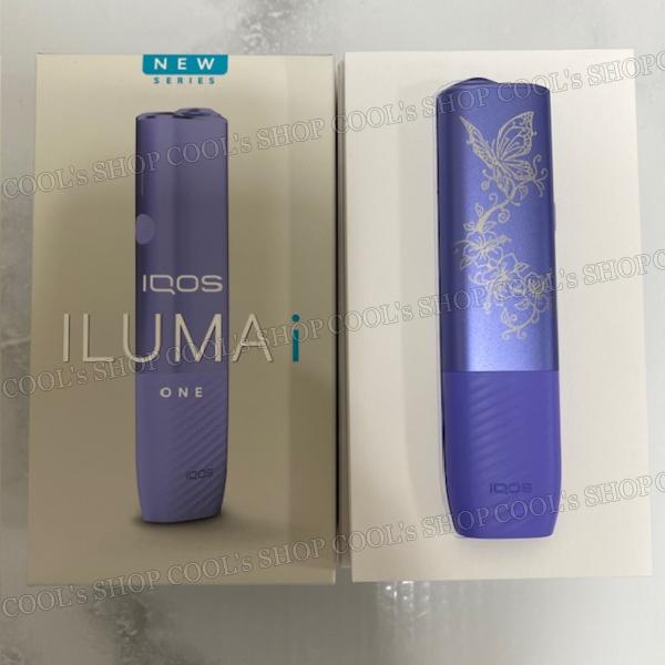 アゲハ蝶 加工 iQOS ILUMA i ONE アイコス イルマ i ワン デジタルバイオレット ネオン 紫 バタフライ 蝶 新型 送料無料 | 