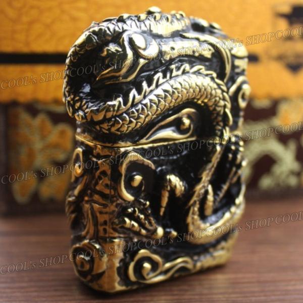昇り龍 フルメタルジャケット オイルライター ZORRO 重量感 オシャレ