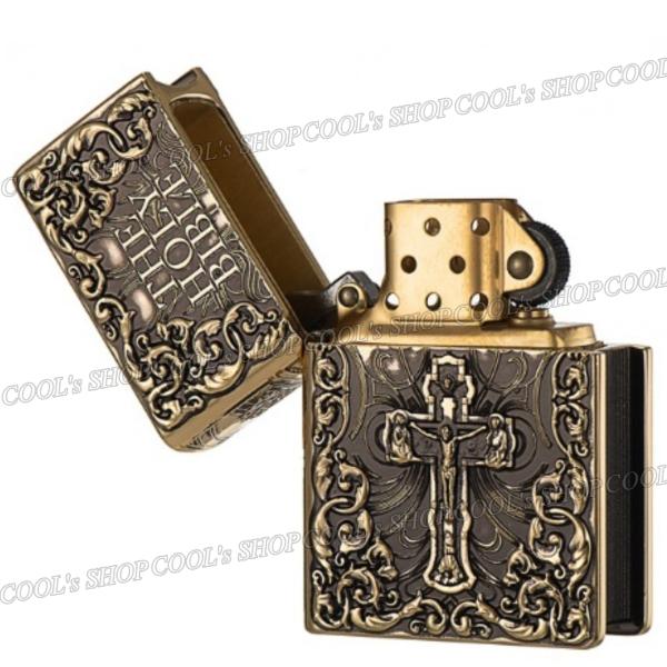 聖書 ホーリーバイブル デザイン フルメタルジャケット オイルライター ZORRO THE HOLY BIBLE 送料無料 ライター
