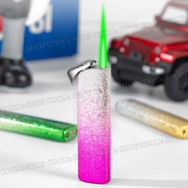 緑炎 ターボライター スリムデザイン コンパクト オシャレ かわいい 小型 薄型 軽量 タバコ 煙草 喫煙 新作 オシャレ かわいい 可愛い 送料無料 |  | 06