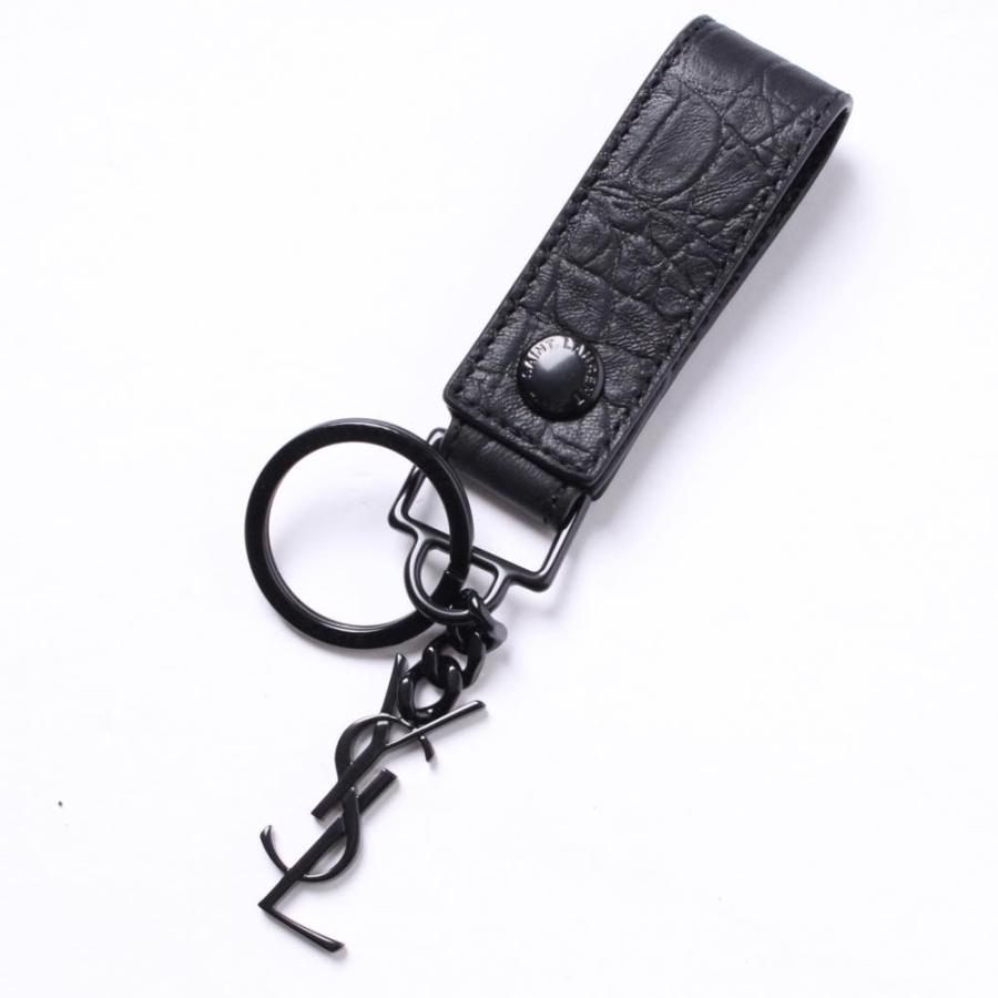 サンローランパリ Saint Laurent Paris キーリング シープスキン レザー ブラック R0162 R0162 メンズファッション専門店tieshack 通販 Yahoo ショッピング