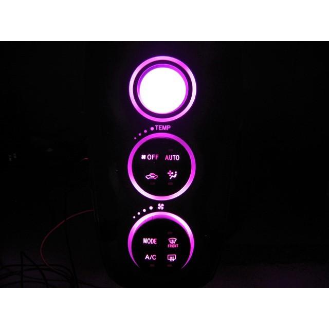 トヨタ VITZ ヴィッツ NCP91 オート エアコンパネル照明用 LED1