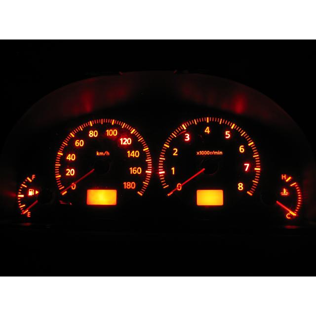 日産 SKYLINE スカイライン V35 メーターパネル照明用 LED 1台分セット 