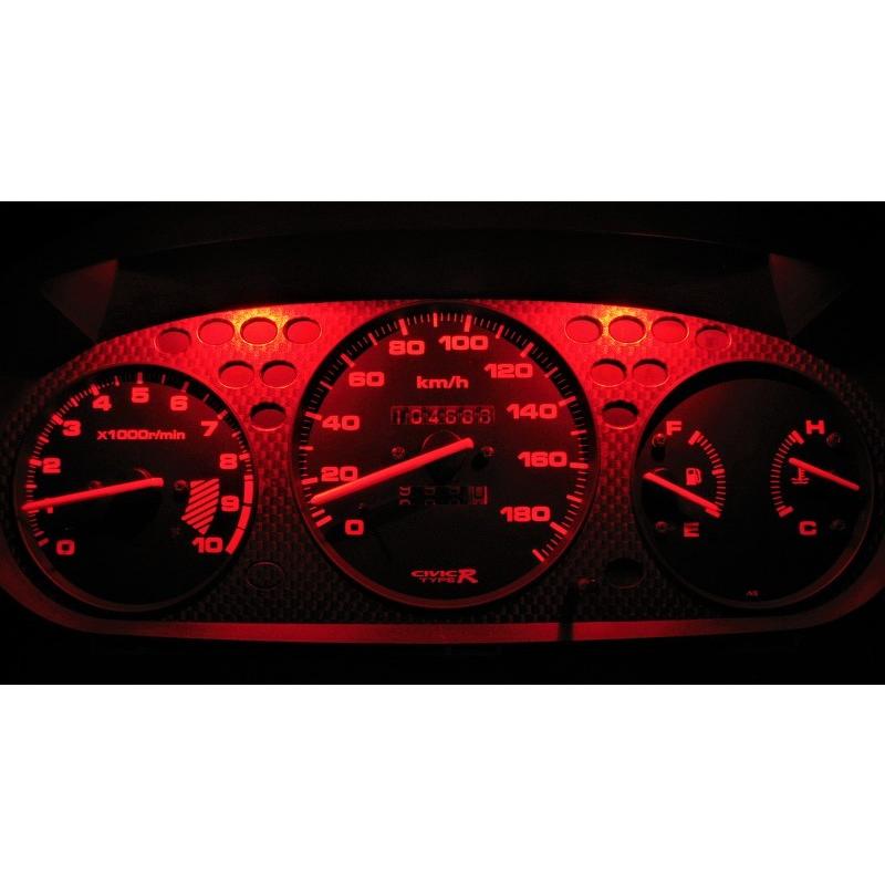 ホンダ CIVIC シビック EK9 メーターパネル照明用 LED 1台分セット 