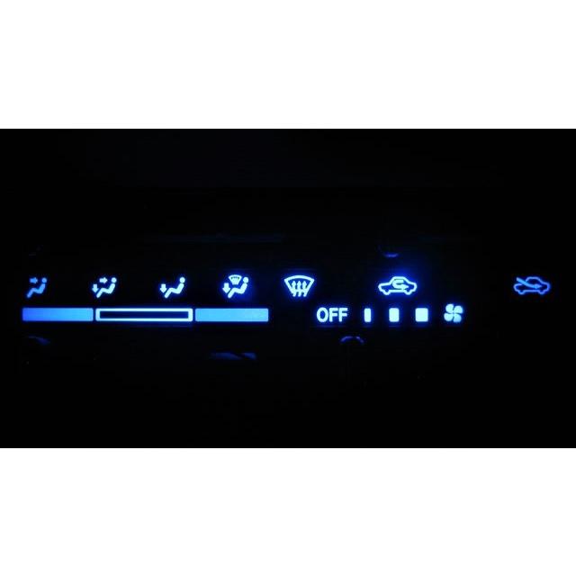 スズキ　スイフトスポーツ　ジムニー レインボーLED エアコンスイッチパネル スズキ（SUZUKI） JIMMNY ジムニー JB23 (1型,2型,3型,4型) 4レバー式