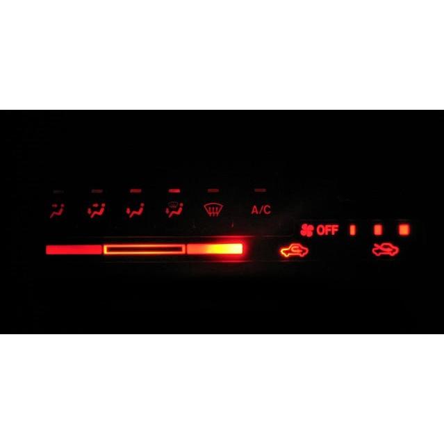 JIMMNY ジムニー JB23 (1型,2型,3型,4型) 3レバー式マニュアル エアコンパネル照明用 LED 1台分セット！ SUZUKI スズキ | スズキ | 02