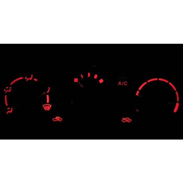 JIMMNY ジムニー JB23 (5型,6型,7型,8型,9型) マニュアル エアコンパネル照明用 LED 1台分セット！ SUZUKI スズキ | スズキ | 02