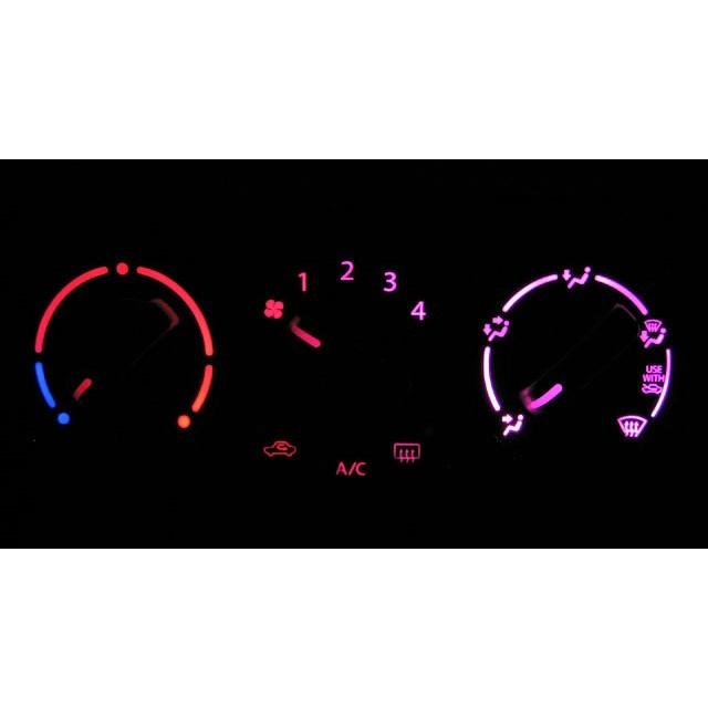 splash スプラッシュ XB32S マニュアルエアコンパネル照明用 LED 1台分セット！ SUZUKI スズキ | スズキ | 03