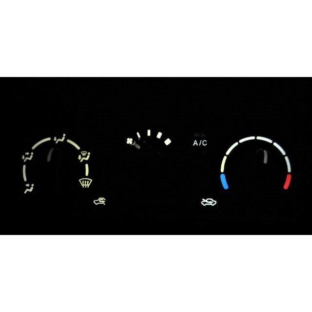 スズキ（SUZUKI） Twin ツイン EC22S 後期 マニュアルエアコンパネル