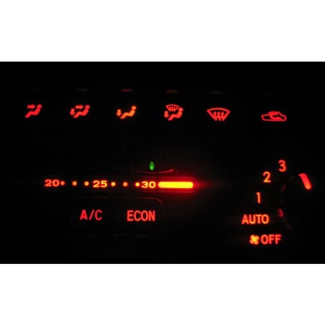 PLEO プレオ RA1/RA2 オート エアコンパネル照明用 LED1台分セット！ SUBARU スバル | SUBARU | 02