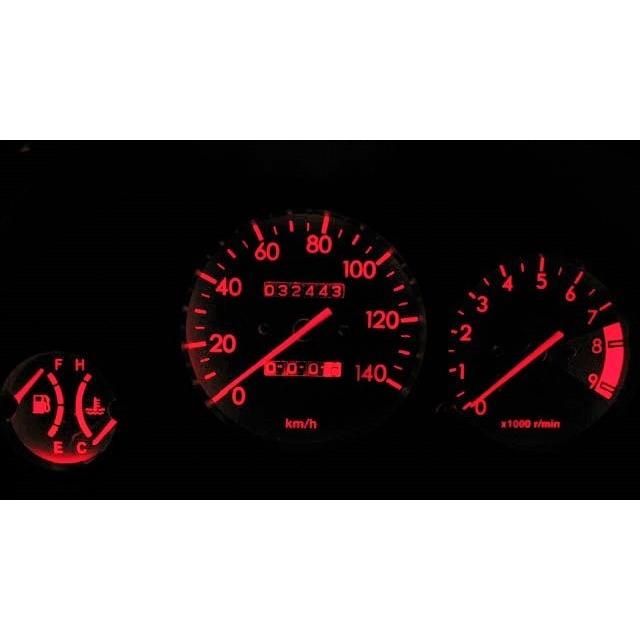 PLEO プレオ RA1/RA2 タコ有り メーターパネル照明用 LED 1台分セット！ SUBARU スバル | SUBARU | 02