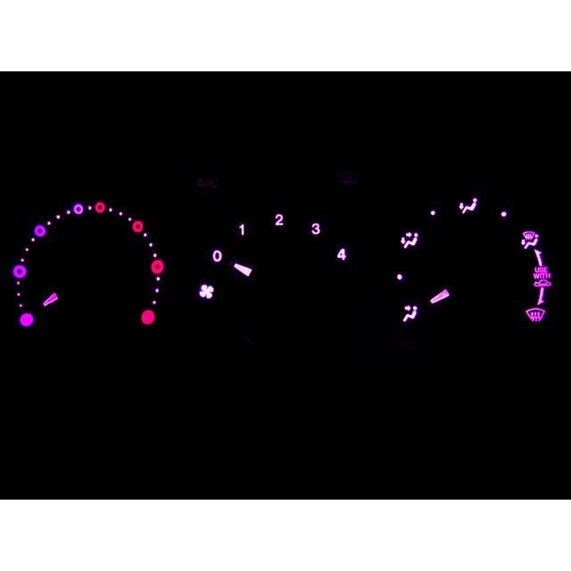 DEMIO デミオ DY3W/DY5W マニュアル エアコンパネル照明用 LED1台分セット！ MAZDA マツダ | マツダ | 03