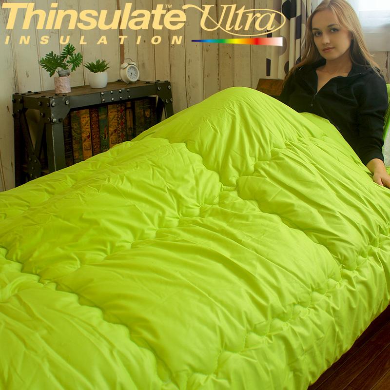 掛け布団 掛布団 セミダブル羽毛の2倍暖かい新素材 シンサレートUltra 170×210cm 高機能中綿  機能性 防ダニ 抗菌防臭 吸汗速乾 ノンダスト ウルトラ | ブランド登録なし | 21