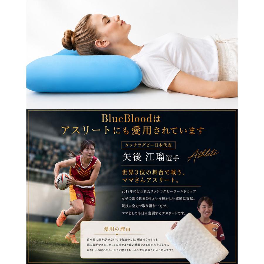 BlueBlood 3D体感ピロー2セット BlueBlood（ブルーブラッド） 枕 まくら テンセルカバー付き 選べる高