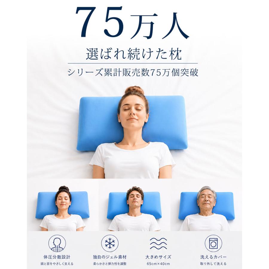 BlueBlood（ブルーブラッド） 枕 まくら テンセルカバー付き 選べる高