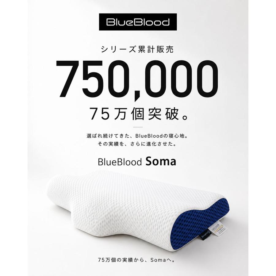 BlueBlood（ブルーブラッド） 頸椎ケア枕 枕 まくら 第七頸椎 頸椎