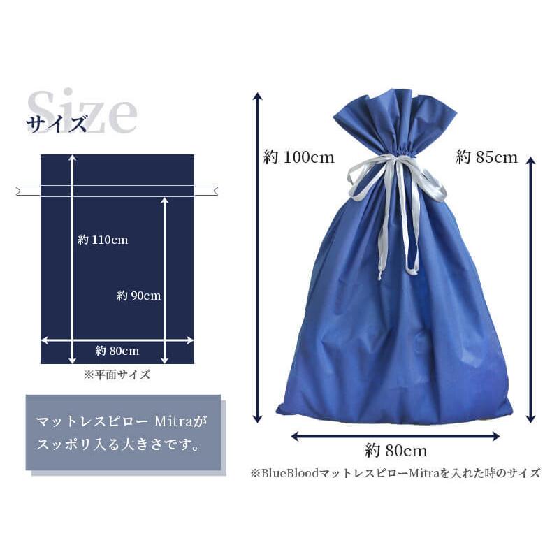 GiftBag 紺ギフトバッグ Lサイズ ラッピング 包装袋 Blueblood