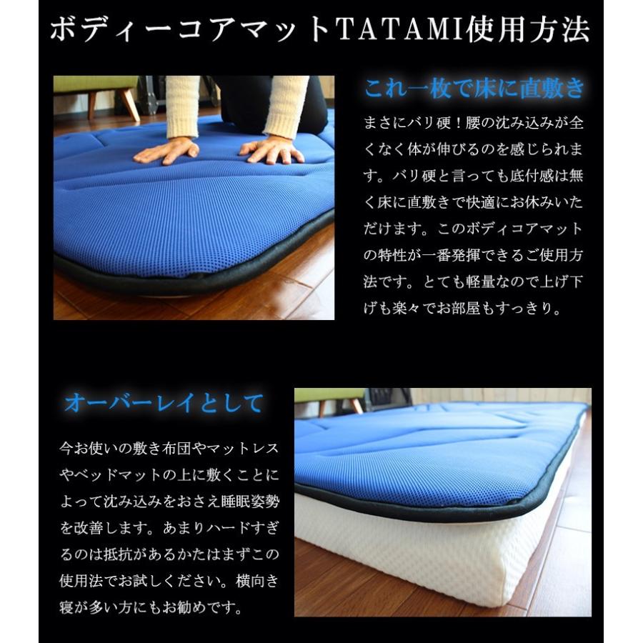BlueBlood（ブルーブラッド） 敷布団 セミダブル 敷き布団 マットレス
