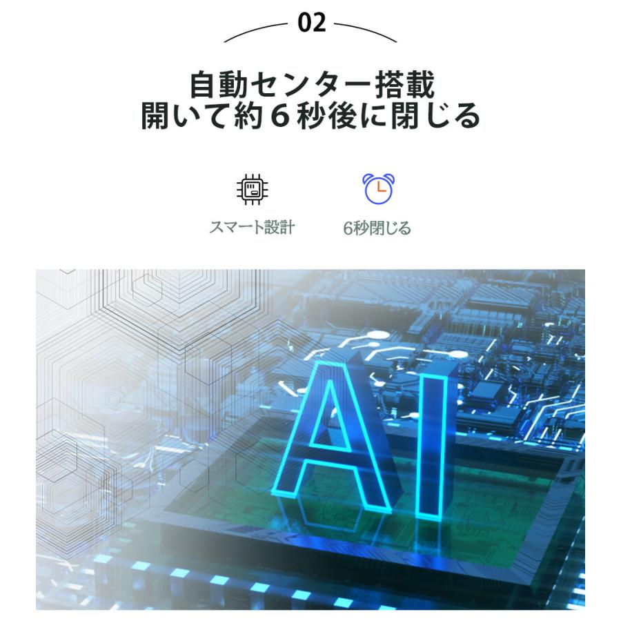 【超PayPay祭+5%】ゴミ箱 自動開閉 おしゃれ 45L 大容量 ふた付き スリム キッチン リビング 屋外 ごみ箱 縦型 センサー全自動開閉式 新生活 センサー全自動開閉｜coomo-jp｜10