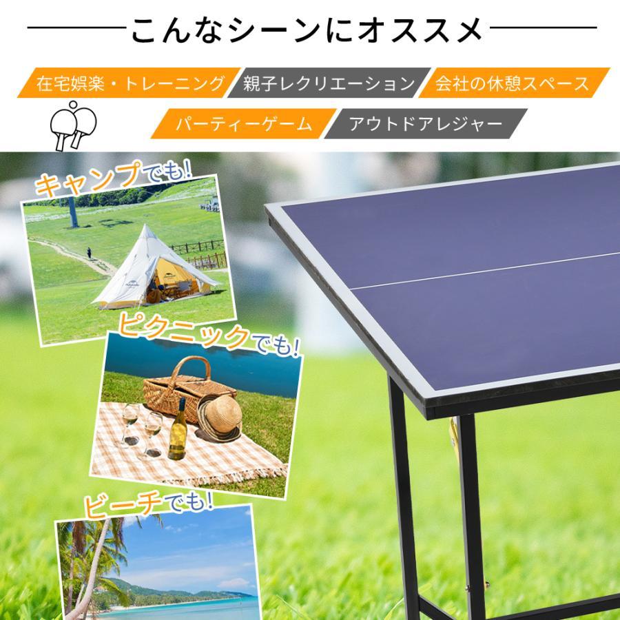 ☆TMC ミニ卓球台セット 14008-BL 【公式通販】