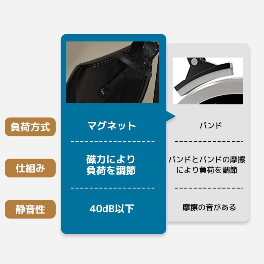 フィットネスバイク 折りたたみ Xバイク 超静音 負荷8段階調整