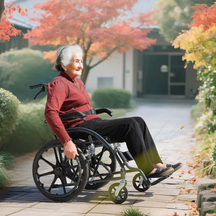 車椅子 折畳み 介助用 自立できる 自走用車いす 軽量 コンパクト