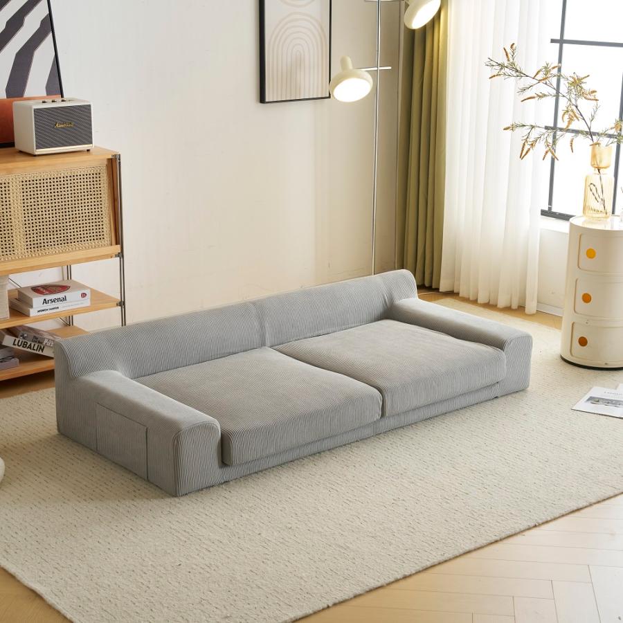 【全店5%OFFクーポン利用！】【カバー洗える】ソファ ローソファー 2人掛け 幅167cm ソファー 3人掛け ソファベッド ローソファー フロアソファー 2.5人