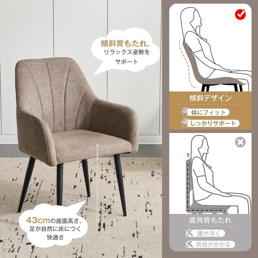 300円オフクーポン！9/24 23時まで】【2脚】ダイニングチェア チェア