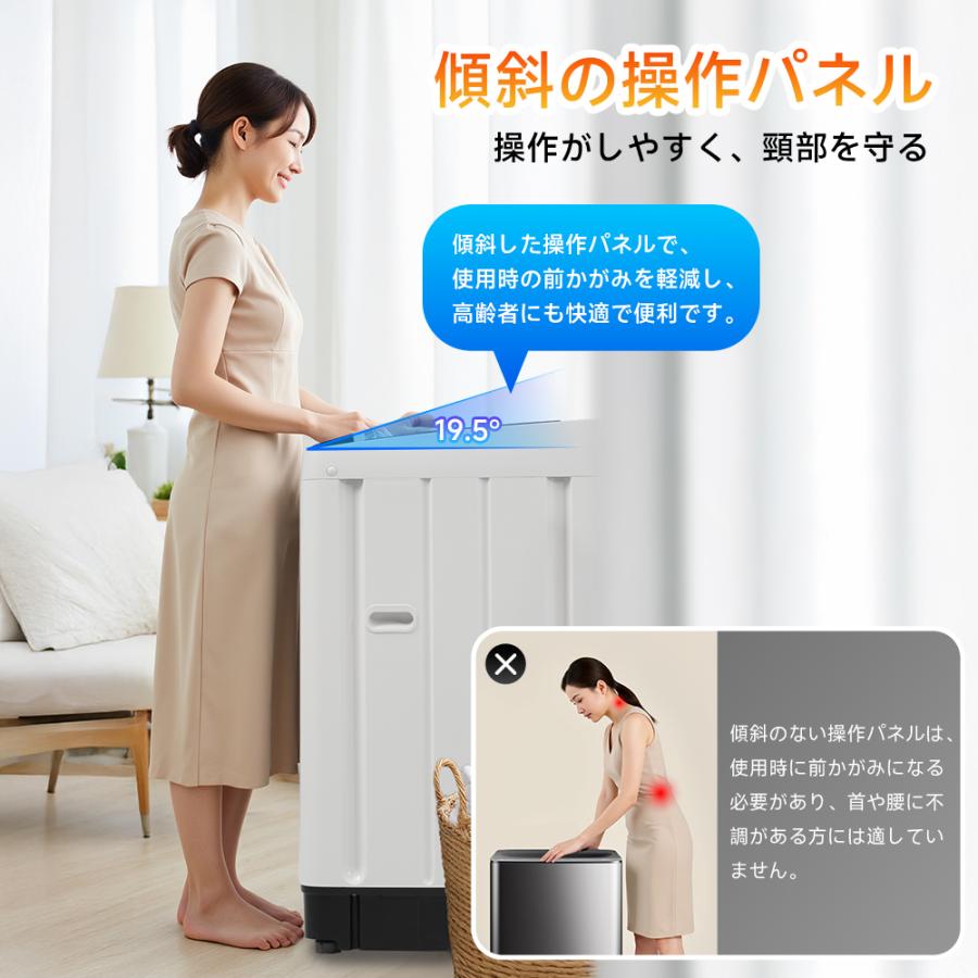 200円OFFクーポン利用☆9/10 23:00まで】縦型洗濯機 洗濯機 大容量