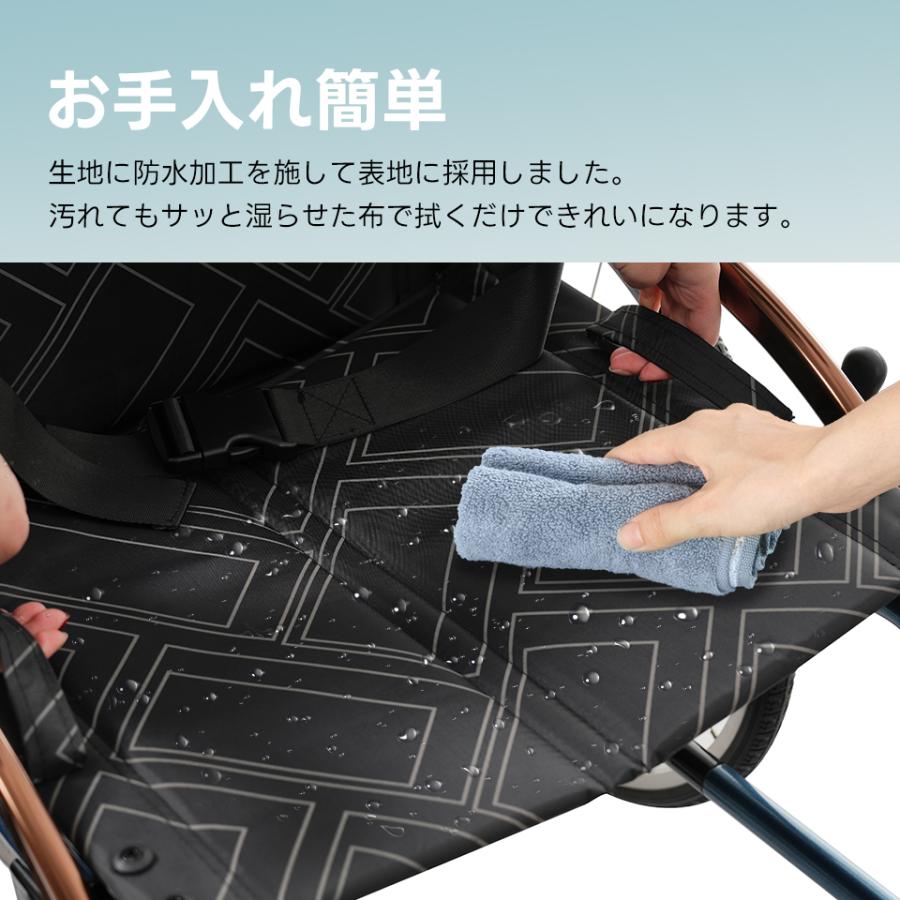 レビュー特典付き】車椅子 アルミ製 軽量 四輪 折りたたみ可能 自立