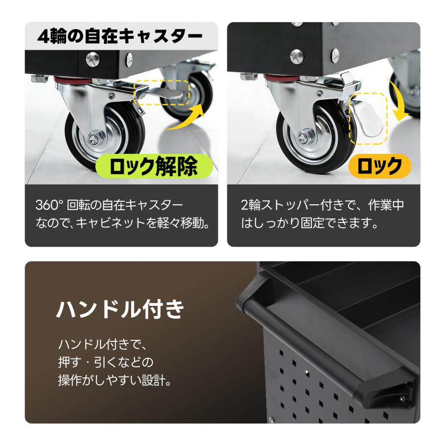 爆買WEEK☆ボナース+5%OFFクーポン】ツールキャビネット ツールワゴン
