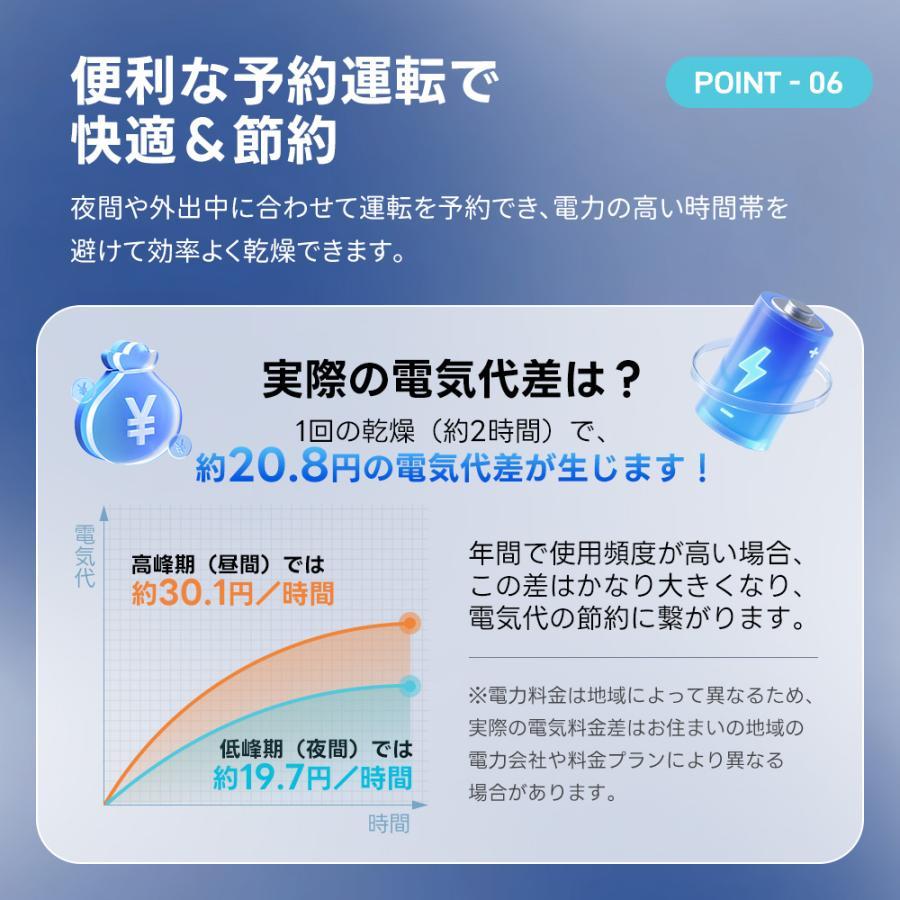 【2026新作】衣類乾燥機 8kg 家庭用 大容量 除菌 逆回転運転 絡み防止 シワ取り 衣類乾燥 ドラム式 布団乾燥 湿気対策 梅雨 カビ対策 花粉 洋服 やさしく乾燥の画像