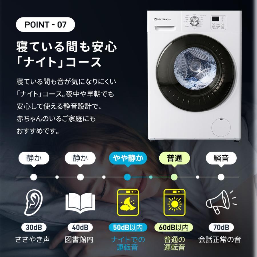 【全品5%OFFクーポン利用！】【レビュー特典付き】【2026新作】【高温殺菌】ドラム式洗濯乾燥機 洗濯容量10kg 乾燥容量6kg 自動乾燥 温度調節 温水洗浄_15