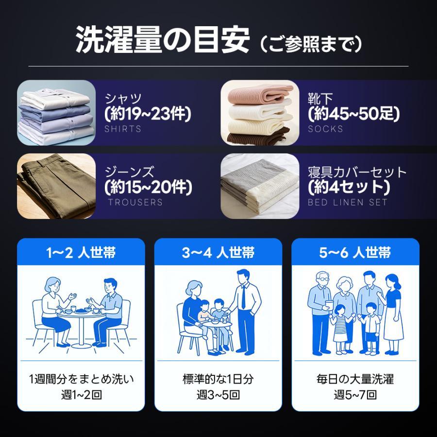 【全品5%OFFクーポン利用！】【レビュー特典付き】【2026新作】【高温殺菌】ドラム式洗濯乾燥機 洗濯容量10kg 乾燥容量6kg 自動乾燥 温度調節 温水洗浄_4